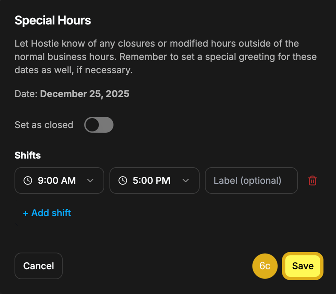 9 - Select Special Hours-3