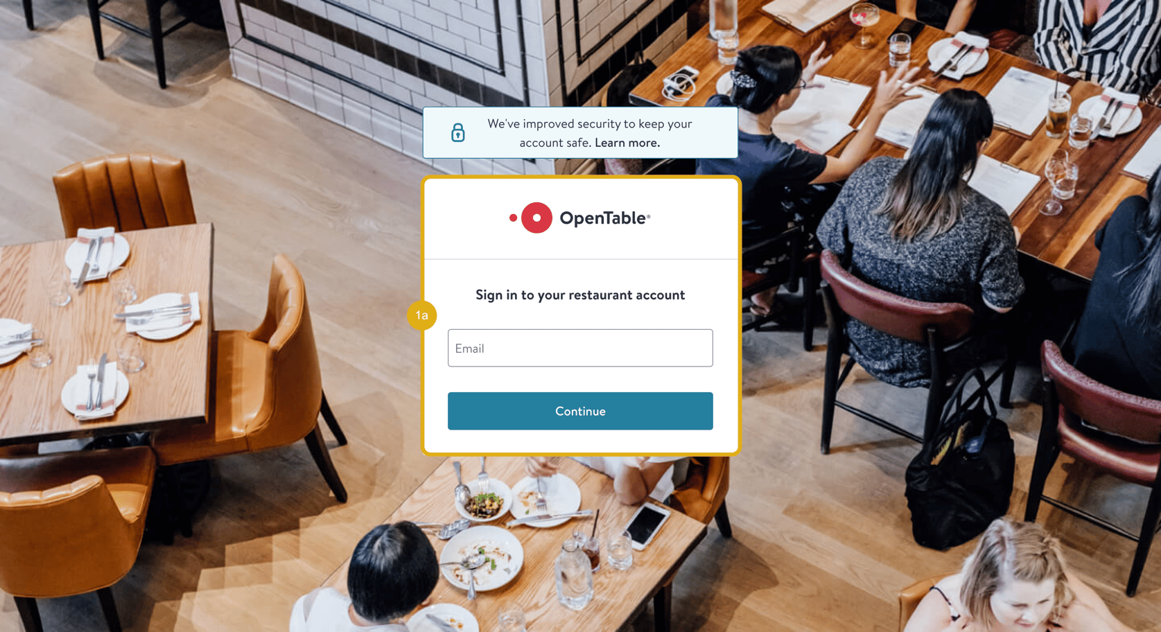 Opentable Procedure How to set up an OpenTable integration