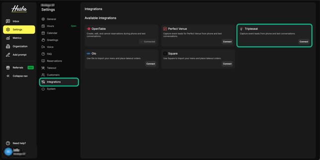 how to connect to TS