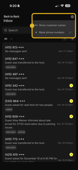 iphone inbox - rep 2